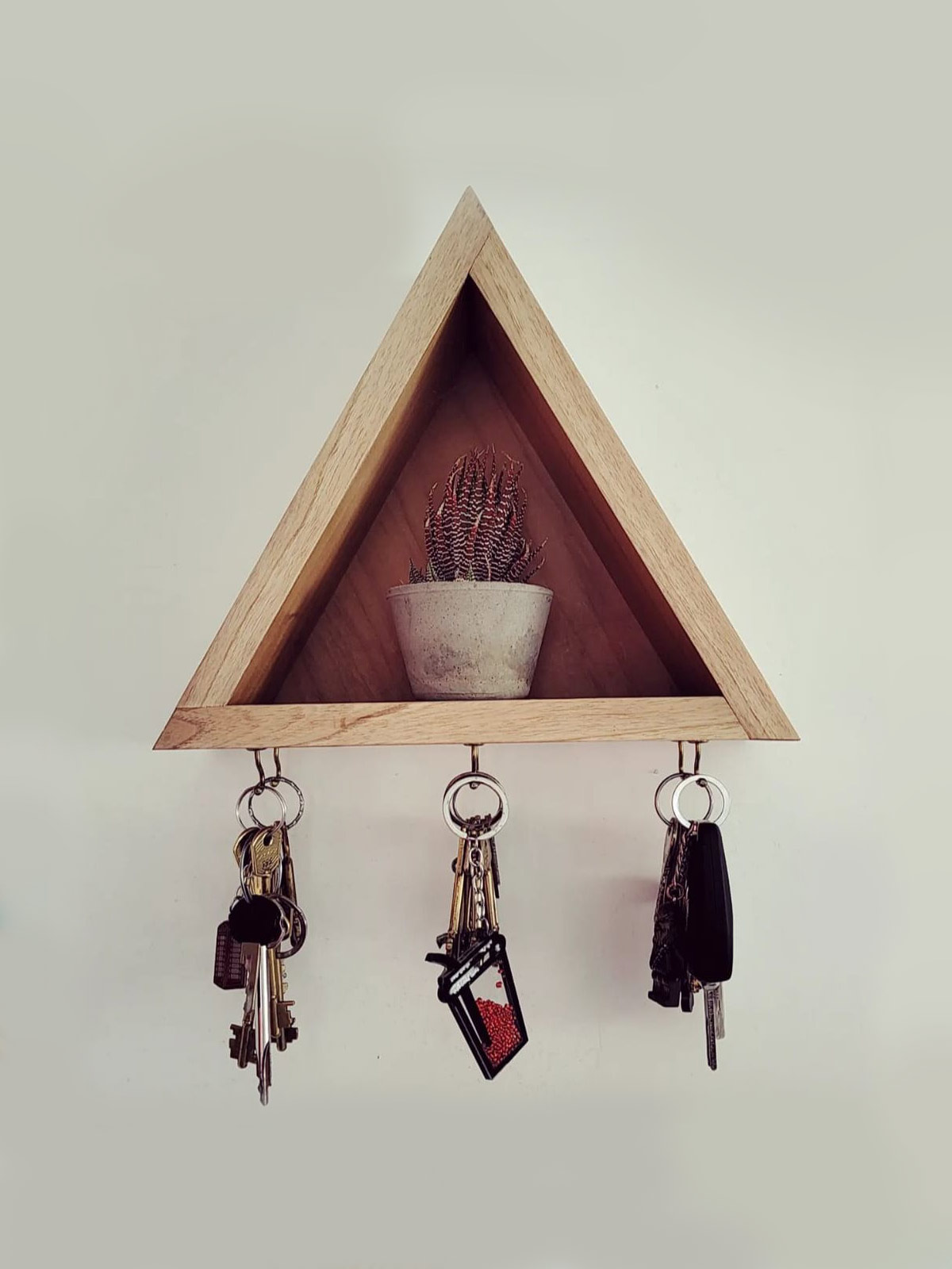 Portallavero de madera